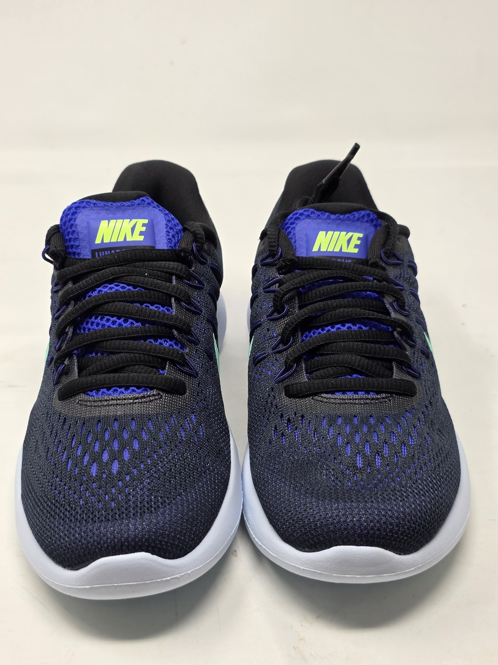 Nike Womens Lunarglide 8 Running Shoe Blue/Gray Size 6 AA8677-500 Violet